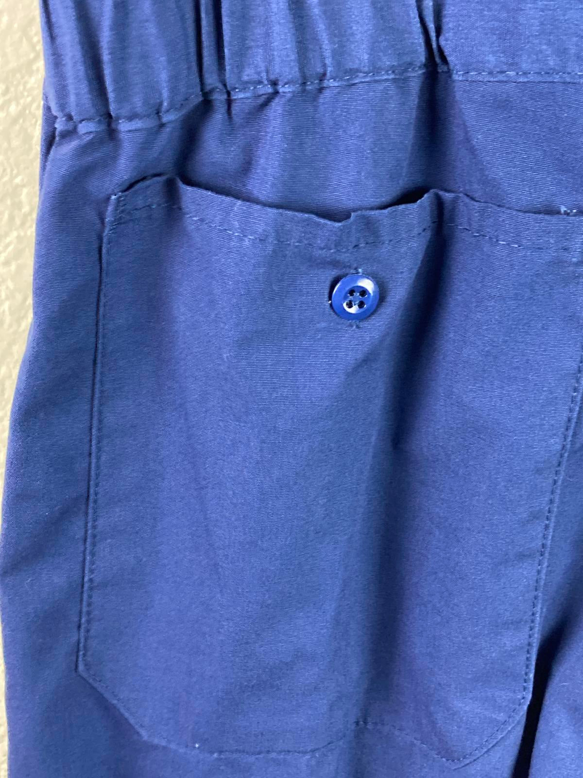 Dickies Blue Short Sleeve Work Jumpsuit Coveralls Men's Chest 46 Length Regular