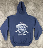 Lima Company 3rd Battalion MCRD San Diego Hoodie Navy Men's Size Large