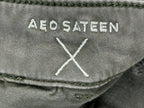 American Eagle  Sateen X Jegging Pants Size 8 Long Olive Green Super Stretch