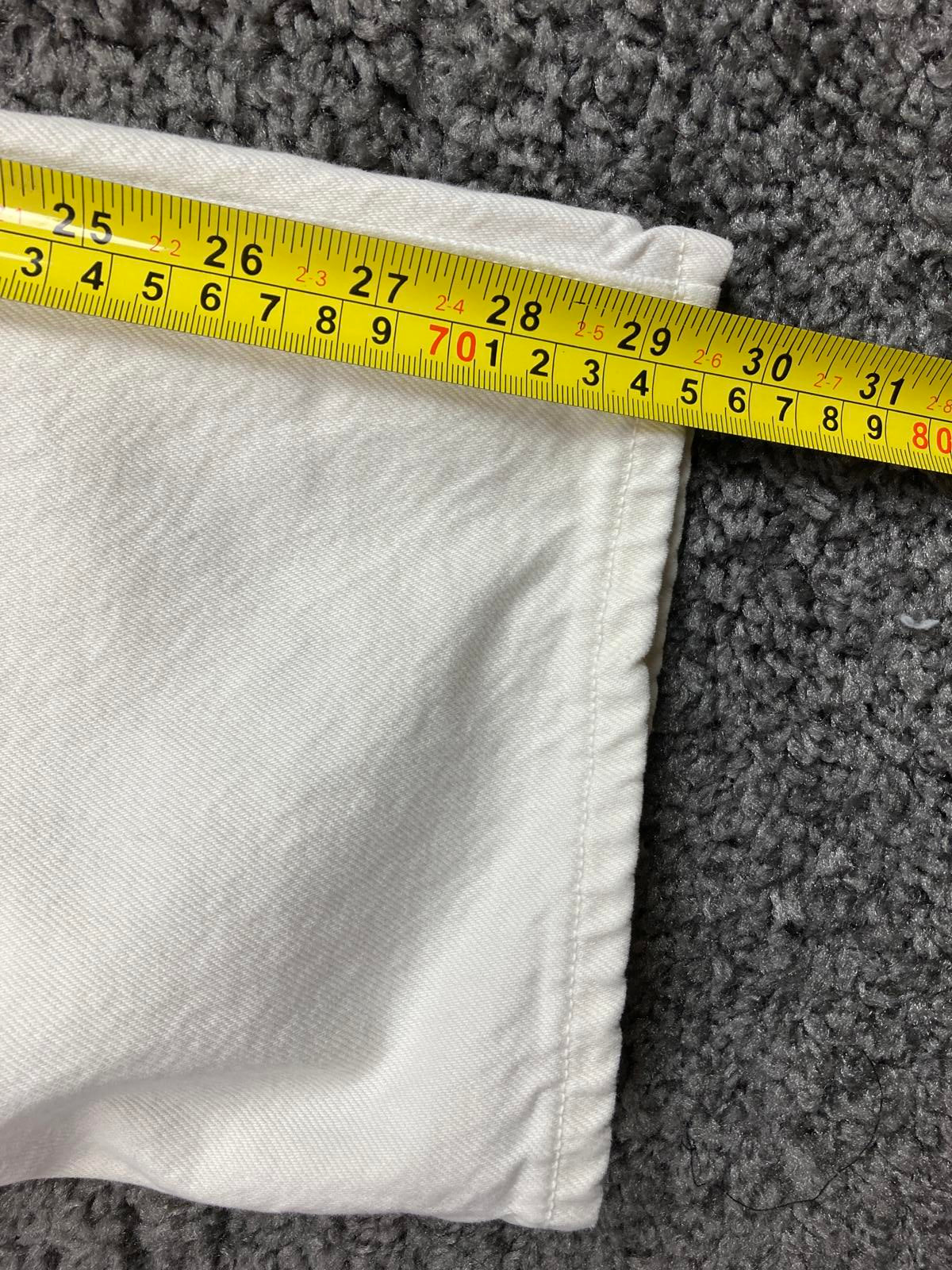 Agolde Lana Jeans Men 32 White 100% Cotton Made in Turkey Style A140-1183 Flaws