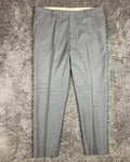 Joseph Abboud Dress Pants Zignone Men's Gray Italy Super 110's 100% Wool Size 38