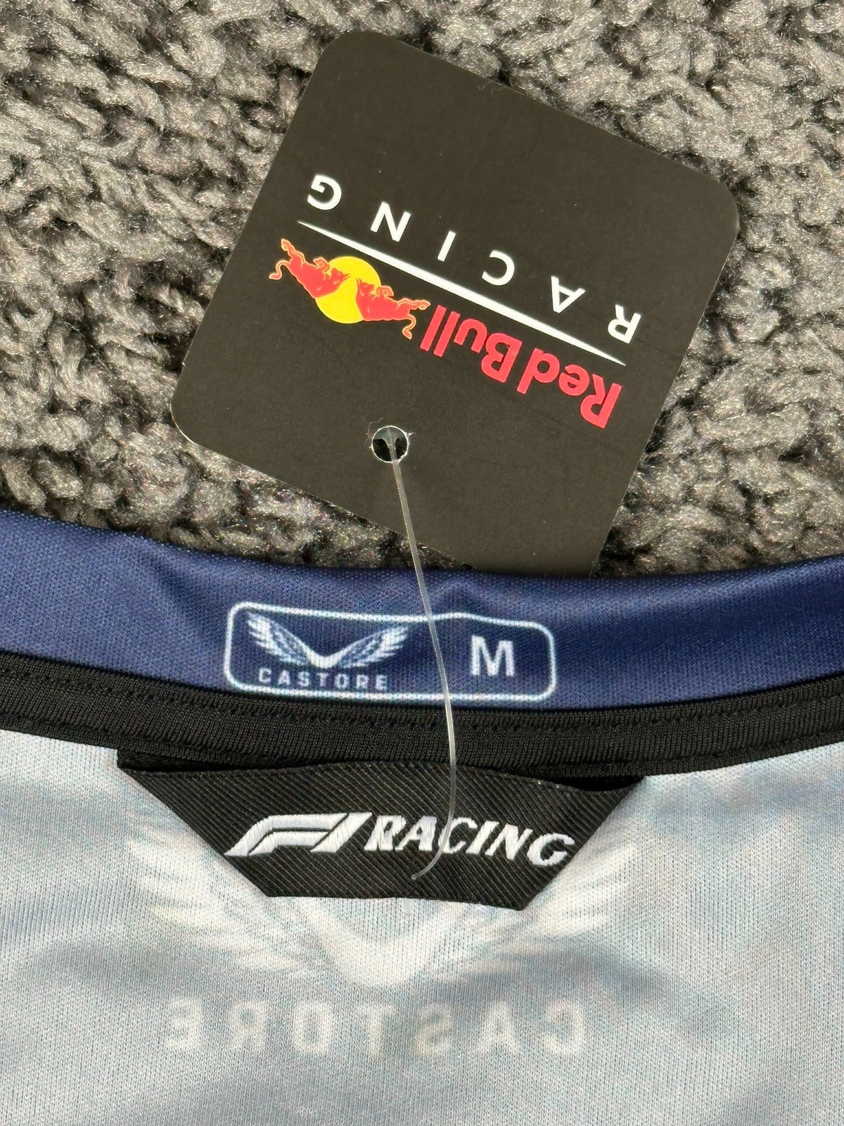 Castore Red Bull Racing Mens Team Shirt M Navy F1 Oracle Honda NWT