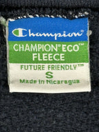 Champion UC Berkeley Mens Small Sweatshirt Navy Gold Eco Fleece Crewneck Y2K