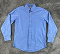 Brooks Brothers Regent Mens 16.5/35 Blue Non Iron Supima Cotton Dress Shirt