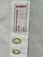 Camicissima Milano Dress Shirt Mens 39/15.5 White Extra Slim Fit Model Crema