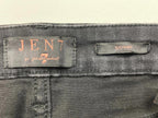 JEN7 by 7 For All Mankind Skinny Jeans Black Women’s 10 Stretch