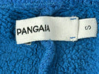 PANGAIA Track Pants Small Blue Organic Cotton Sweatpants Joggers Cuffed 365