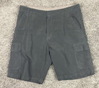 Blue Gear Cargo Shorts Mens Size 36 Black Utility Work Hiking Pockets