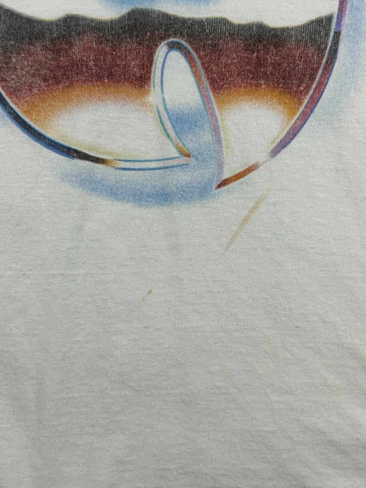 Wu Tang Clan T Shirt Mens Large White Graphic Rap Tee Airbrush Chrome Logo LG