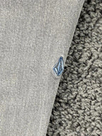 Volcom Vorta Slim Straight Jeans Mens  Gray Light Wash Denim Skate Size 31x29