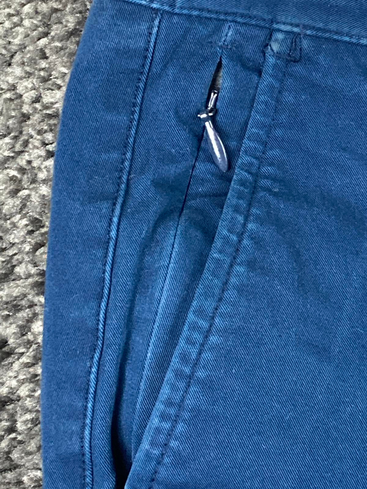 Bonobos Slim Fit Stretch Chino Pants Blue Men's Size 32x32 Zip Pocket