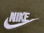Nike Mens 2XL Olive Green Club Jersey Pullover Lightweight Hoodie Shirt
