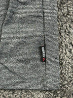 Gerry Mens Quarter Zip Pullover Gray Stretch Performance Long Sleeve Shirt Sz M