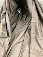 Ehka Sopo Long Pleated Skirt Brown Elastic Waist One Size NWT