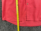 RailRiders Wayfarer Shirt Mens Large Coral Red Short Sleeve Travel Hiking UPF 30
