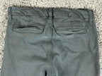 American Eagle High Rise Kick Boot Pants Womens 4 Black Stretch Bootcut Mid Rise