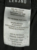 LEG3ND Mens Black Athletic Shorts 8 Inseam Stretch Performance Gym Running Sz M