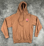Bad Bunny Un Verano Sin Ti Hoodie Brown Washed World Hottest Tour Merch Small S