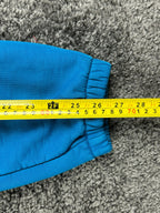 PANGAIA Track Pants Small Blue Organic Cotton Sweatpants Joggers Cuffed 365