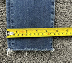 AG Adriano Goldschmied Legging Ankle Jeans Sz 27 Medium Wash Stretch Distressed