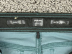 prAna Stretch Zion Slim Fit Pants Mens 30x30 Hiking Cargo Belted Teal