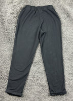 Amour Vert Pants S Black Organic Cotton Modal Jogger Tapered High Rise Pocket US