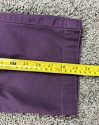 Joe Bananas Mens Chinos Pants Purple Size 36x29 Trousers Slacks Cotton