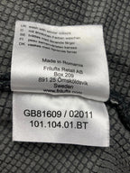 Frilufts Mens Full Zip Performance Jacket Gray Arm Pocket Size M