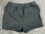 Lululemon Steady State Shorts 5" Black Mens L Sweat Shorts Fleece Zip Pockets