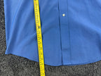 Brooks Brothers Regent Mens Non Iron Supima Cotton Dress Shirt Blue 16.5/34
