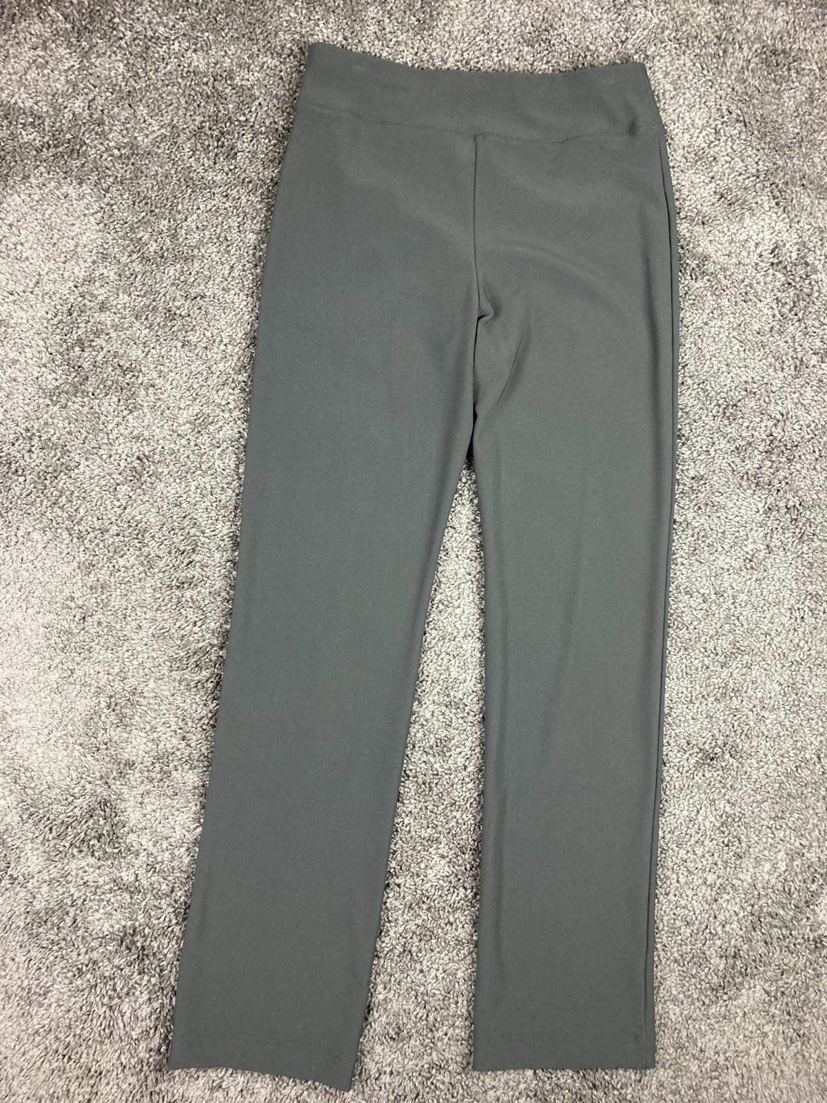 Boston Proper Beyond Travel Pull On Pant Women’s Gray High Rise Stretch Sz  M/L