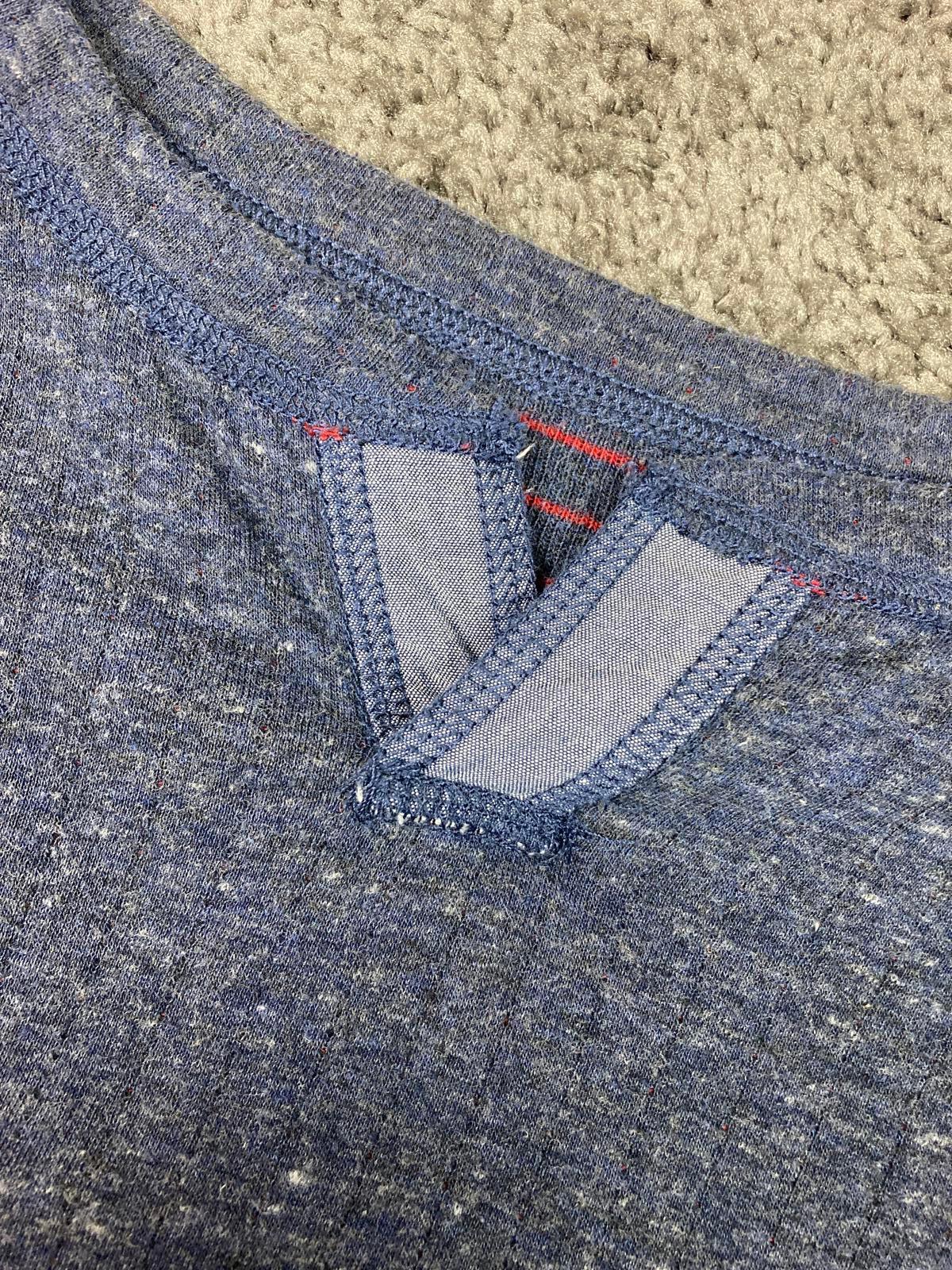 Tommy Bahama Rare Reversible Sweater XL Collectors Style Blue Red Marlin Crew