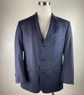Hugo Boss Wool Jacket Men’s Super 100 Pinstripe Blazer Gray Size 40R