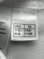 Brooks Brothers Madison Mens Dress Shirt 18/36 White Non Iron Supima Cotton
