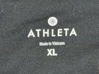 Athleta Relay Capri Leggings Black Womens XL Reflective Running Pants Workout