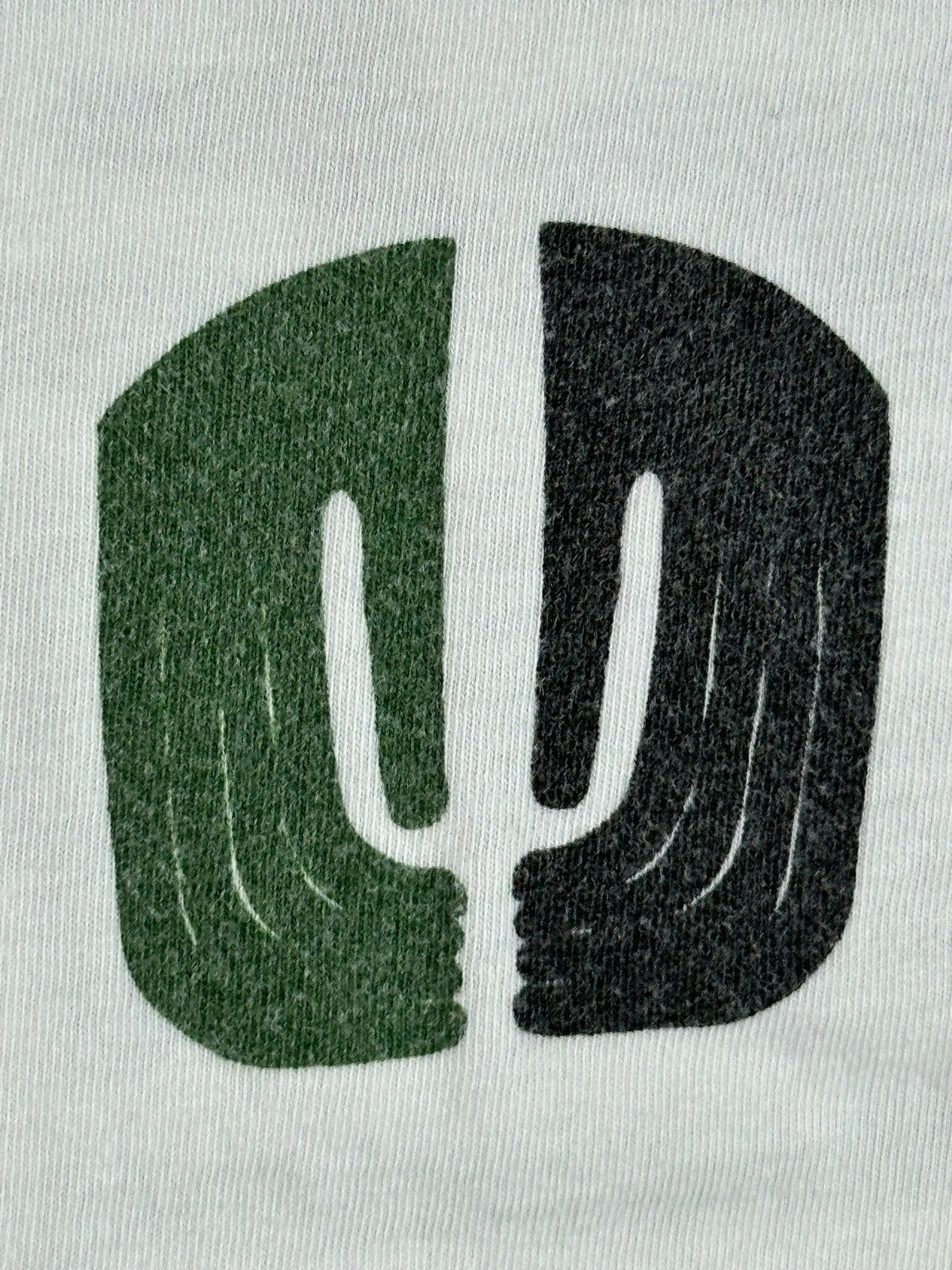 Seager Grit Company Mens T Shirt XL White Green Cactus Community Graphic Tee