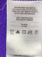 Columbia Purple Full Zip Fleece Jacket Zip Pockets Women Small