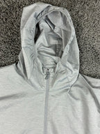 Uniqlo Men S Pocketable UV Protection Parka Jacket Gray Windbreaker Full Zip
