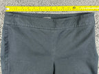 Talbots Chatham Ankle Pants Womens Size 8 Black Stretch Slim Leg Work Career