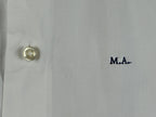Camicissima Milano Dress Shirt Mens 39/15.5 White Extra Slim Fit Model Crema