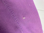 Sigrid Olsen Sport Women Pearl Snap Button Shirt Purple Long Sleeve Size M
