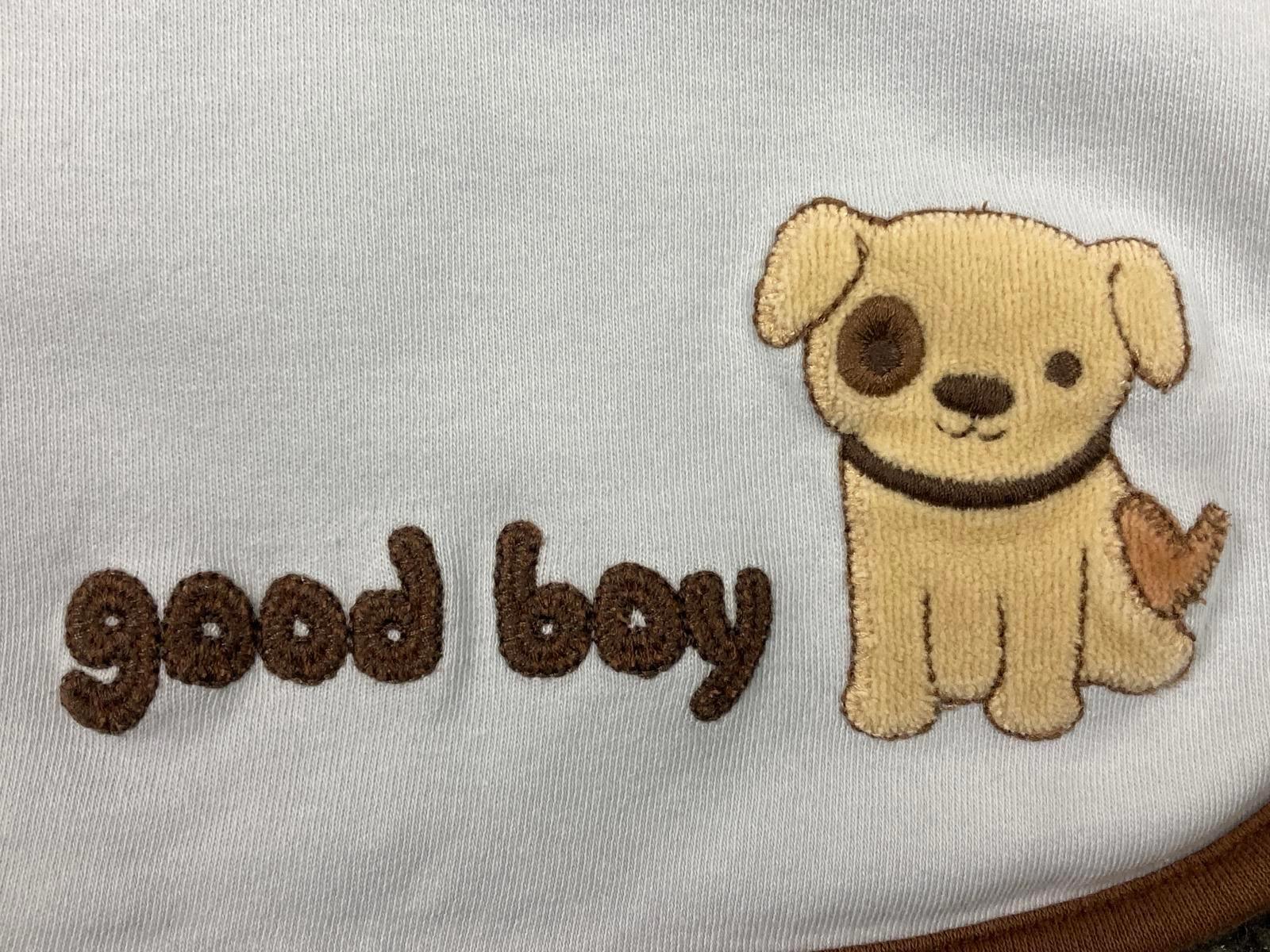 Vintage Gymboree Good Boy Puppy Lovey Blanket 2008
