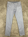 Wolf vs Goat Mens 33x34 Blue Tencel Stretch Chino Pants Made in Italy