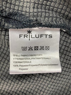 Frilufts Mens Full Zip Performance Jacket Gray Arm Pocket Size M