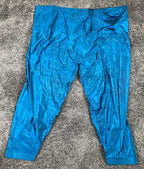 Kurta Dress Pants & Scarf Dupatta Set Women's Vintage 3-Piece Blue Embroidered