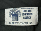 US Navy Military Mens Black Dress Trousers Pants 32R Poly Wool Uniform DLA