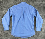 Brooks Brothers Regent Mens 16.5/35 Blue Non Iron Supima Cotton Dress Shirt