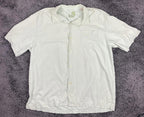 Tommy Bahama Original Fit Light Green Silk Shirt Men’s XL Short Sleeve