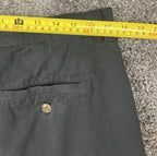 Tommy Bahama Black Dress Shorts Size 36 100% Silk