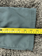 prAna Stretch Zion Slim Fit Pants Mens 30x30 Hiking Cargo Belted Teal